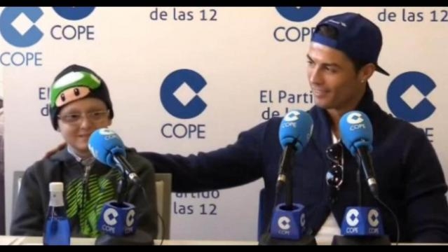 Cristiano costeó tratamientos de niños con cáncer