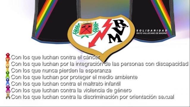 Las causas que apoya el Rayo Vallecano RVM Oficial