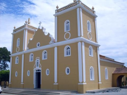 A imagem do santo surgiu onde hoje é a igreja