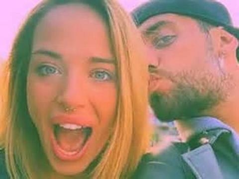 Aurora Betti in un selfie con Gianmarco Valenza.