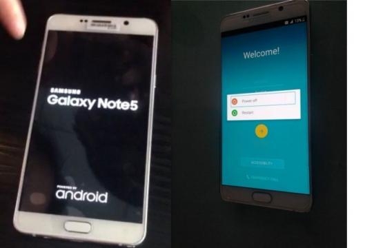 Schermata Samsung Galaxy Note 5