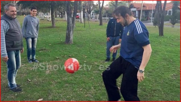 Demir demostra sus dotes con la pelota