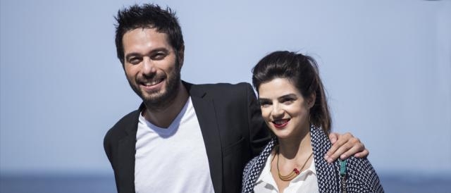 Dani Martínez y Clara Lago en el Zinemaldia