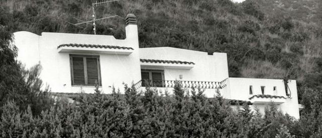 Veduta della tristemente famosa Villa Moresca