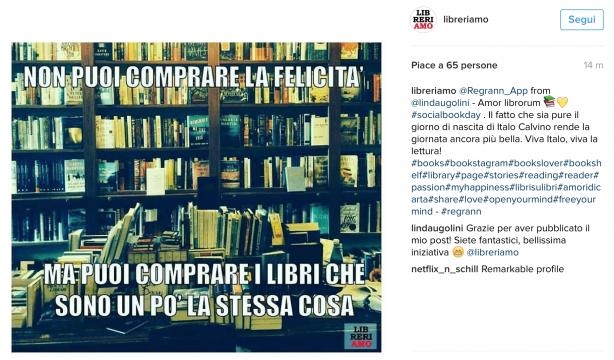 Una delle immagini di Liberiamo, la community che ha lanciato l'iniziativa.