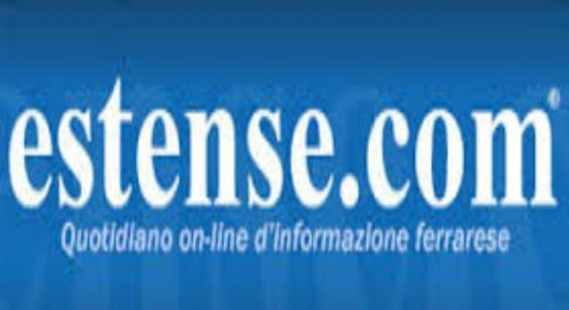 Logo della testata on line ferrarese Estense.com