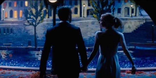 Emma Stone and Ryan Gosling in 'La La Land' Trailer - elle.com