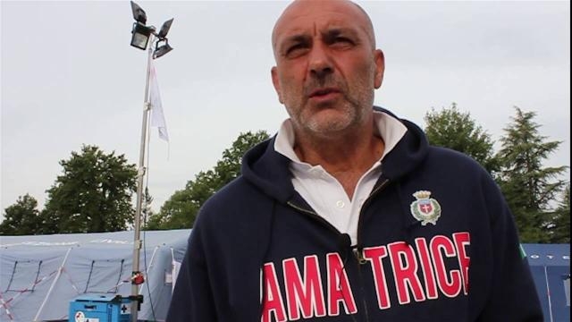 Il sindaco di Matrice Sergio Pirozzi
