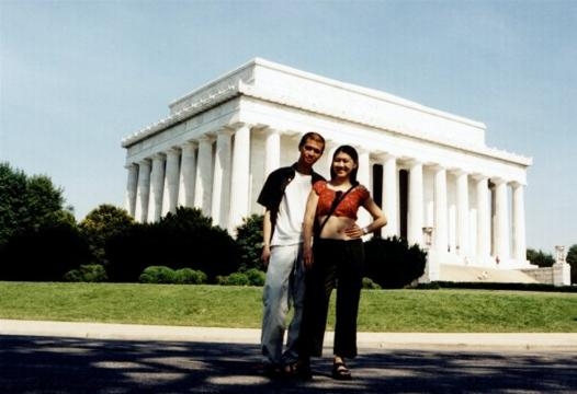 a perfect picture with The White House in Washington DC