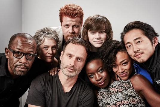 'The Walking Dead' group/ Photo via Chandler Riggs - chandler-riggs.com