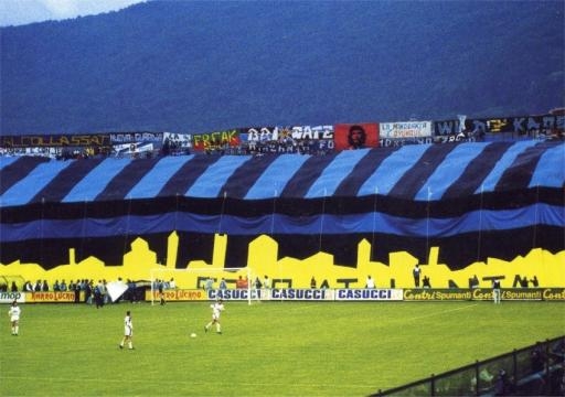 Coreografia Città Alta Bergamo - bergamosera.com