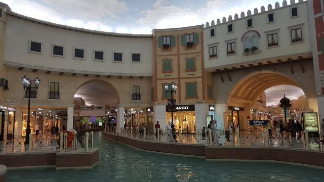 Villaggio Mall, riproduzione di Venezia.