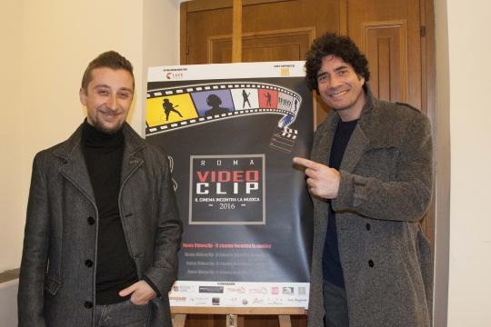 Il regista Toni Trupia e il musicista Piero Salvatori