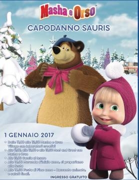 Capodanno a Sauris con Masha e Orso.