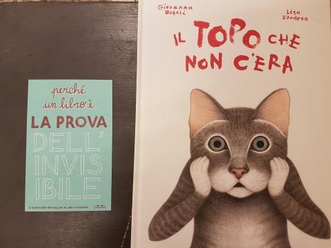Cartolina e libro di Topipittori 1