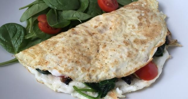 Inglourious Bananas: Egg White Omelette with Mushrooms, Spinach ... - blogspot.com