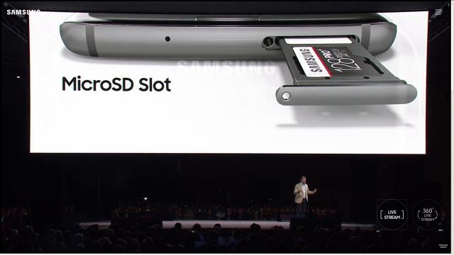 Samsung galaxy S7: Slot SD e SiM