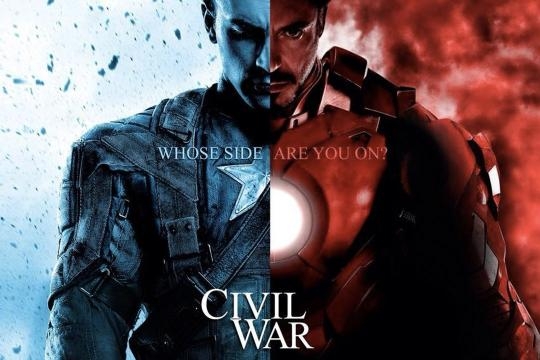 Captain America Civil War, poster ufficiale