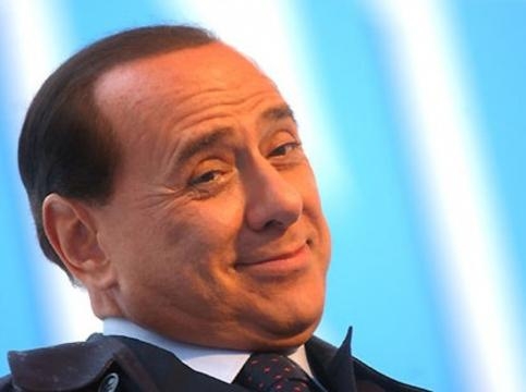 L'ex Cavaliere Silvio Berlusconi