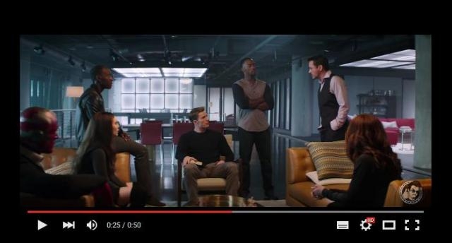 Marvel presenta un nuevo clip de 'Capitán América: Civil War' titulado 'Derecho a Elegir'