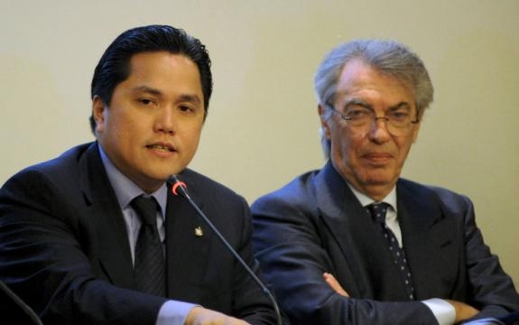 Erick Thohir e Massimo Moratti