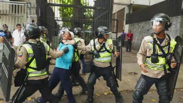 Horrores en Venezuela, Caracas