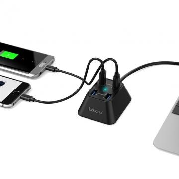 hub usb dodocool DC02 collegamento periferiche