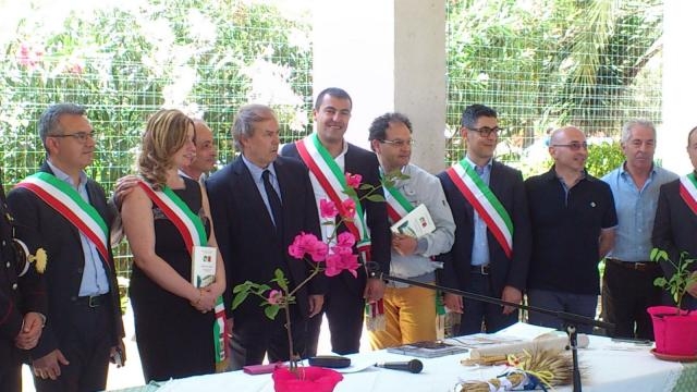 Sindaci presenti alla cerimonia di inaugurazione e Dirigente