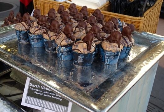 Darth Vader is delicious when he's chocolate. (Photo by Barb Nefer)