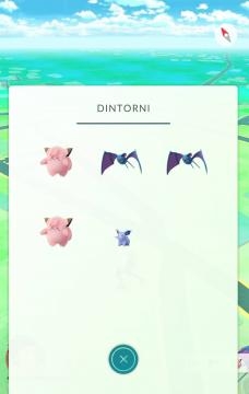 Scomparse le orme tipiche della distanza da un Pokemon.