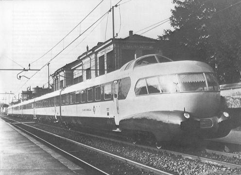 Il Settebello ETR300 com'era ai tempi in cui fu costruito