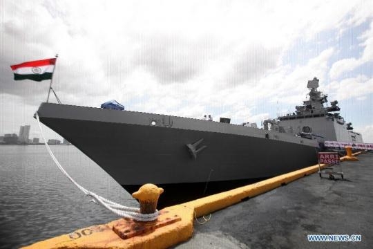 Indian naval warship starts four-day visit in Philippines - Xinhua ... - xinhuanet.com