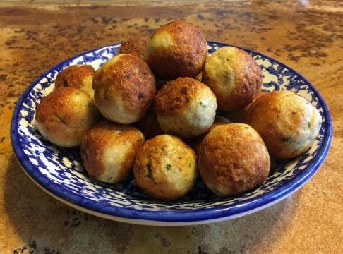 la classica forma delle polpette è rotonda