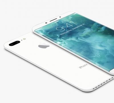 iPhone 8 concept con display edge-to-edge curvo