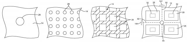 Micro-fori all'interno del display OLED