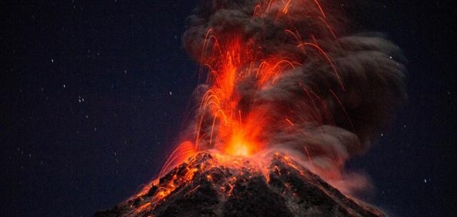 Il vulcano Colima definito anche 