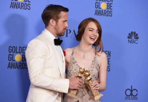 Golden Globes sing for 'La La Land,' but Trump has spotlight ... - beaumontenterprise.com