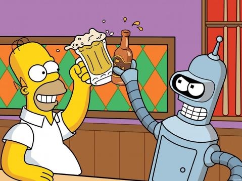 Sin tv ni cerveza homer pierde la cabeza