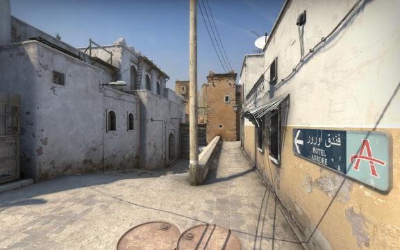 Milieu de la nouvelle carte Dust II
