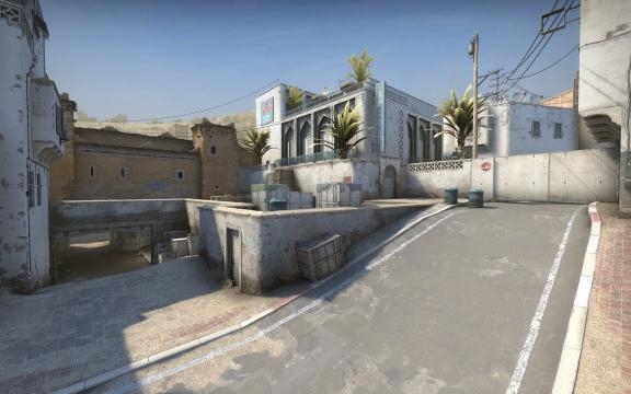 Site A de la nouvelle carte Dust II