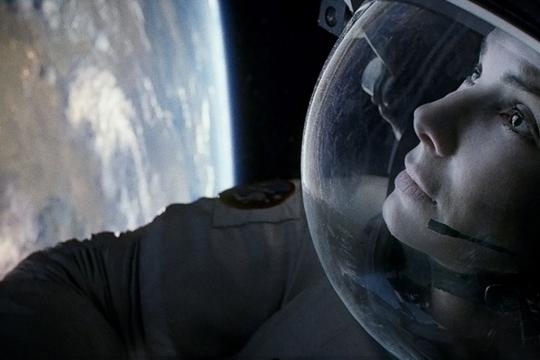 Screen cap from the film Gravity