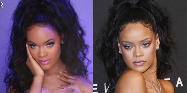 Andele Lara Rihanna Look-Alike For Fenty Beauty | POPSUGAR Beauty - popsugar.com