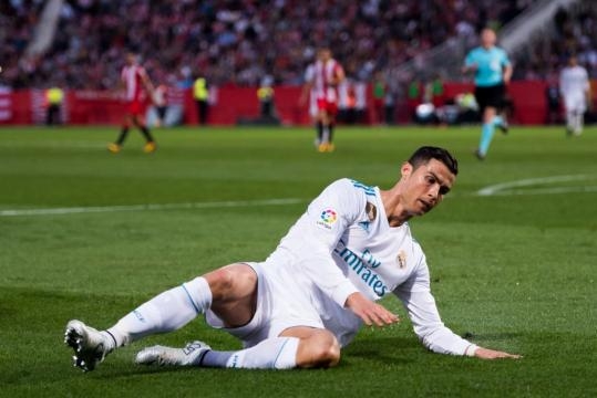 Un Cristiano Ronaldo en difficulté face à Girona