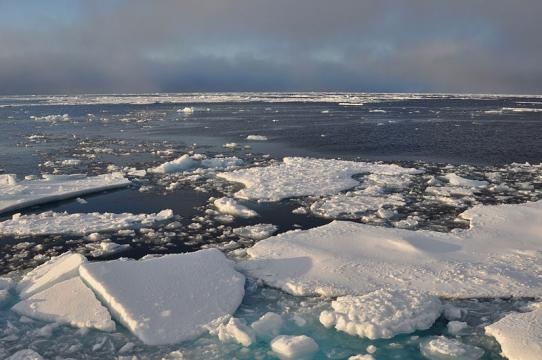 Arctic ice. [Image credit: Patrick Kelley/Wikimedia Commons]