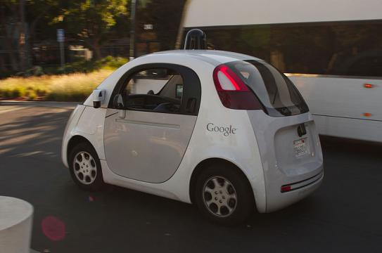 Google self-driving car ((Image credit – Michael Shick, Wikimedia Commons)