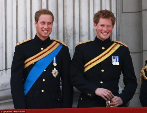 Harry d'Inghilterra e William i due rampolli reali