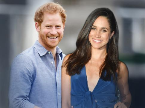 Il Principe Harry con Meghan Markle