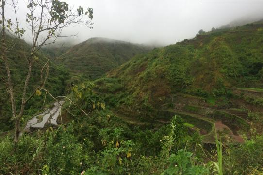 Camino a Buscalan, sendero entre montañas