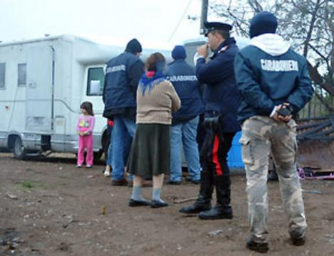 Blitz alla Collatina via Salone 1