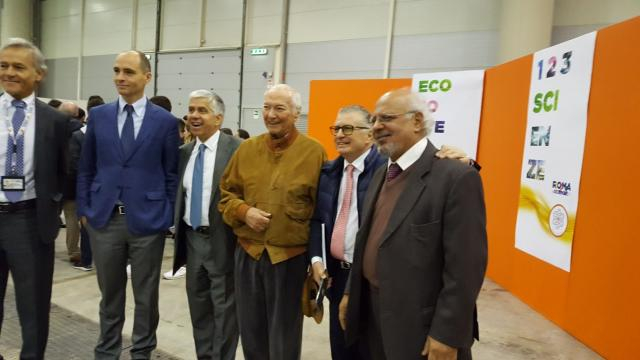 Giuseppe Novelli e Piero Angela